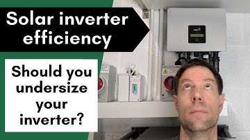 Solar inverter efficiency - it