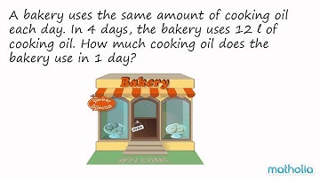 Word Problems With Bar Models (Division of Volume)