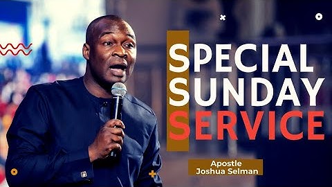 SPECIAL SUNDAY SERVICE - Apostle Joshua Selman | Koinonia Global