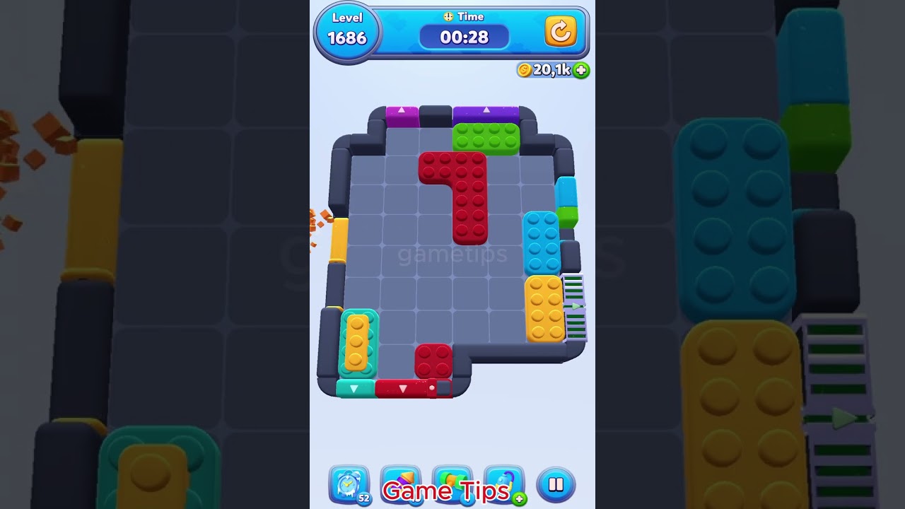 Color Block Jam level 1686 Solution Walkthroug - YouTube