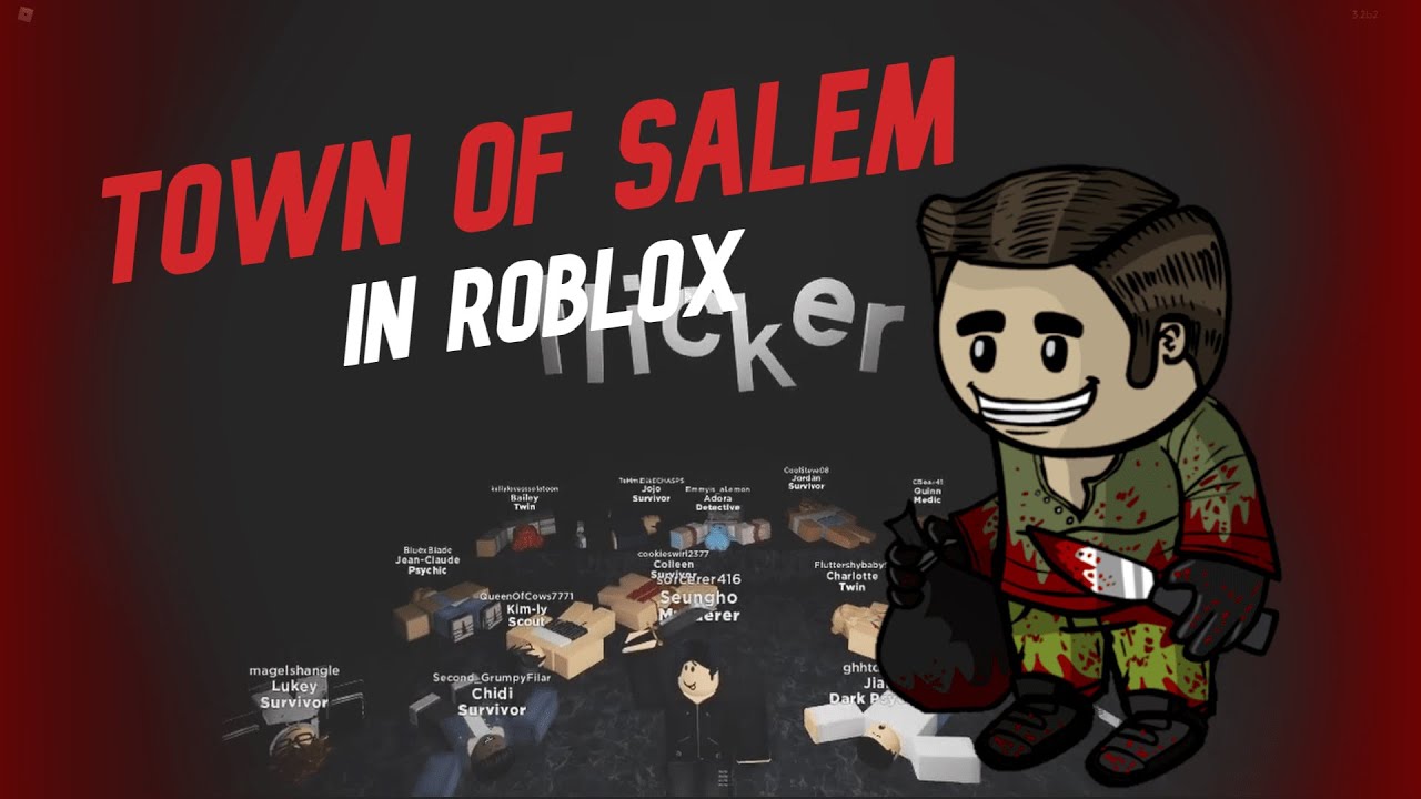 Town Of Salem Player Plays Flicker Roblox Flicker Youtube - roblox town of salem