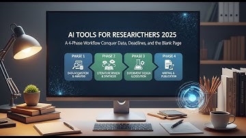 AI Tools for Researchers 2025: A 4-Phase Workflow to Conquer Data, Deadlines, and the Blank Page