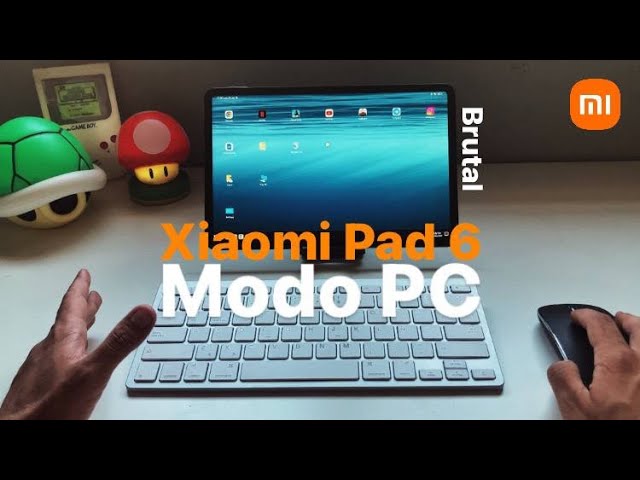 SsHhUu Funda de Teclado con Touchpad para Xiaomi Pad 6/ Pad 6 Pro