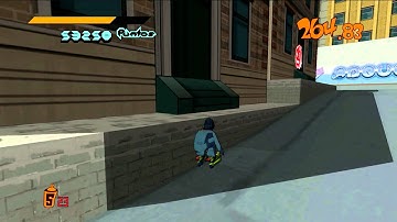 Jet Set Radio - Jet Technique Bantam Street - Jet ranking Tab