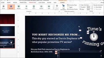Animating Text and Objects