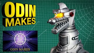 Odin Makes: 1974 Mechagodzilla cosplay suit head and neck upgrade