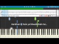♫ Soch Na Sake (AIRLIFT) || Piano Tutorial + Sheet Music + MIDI with Lyrics