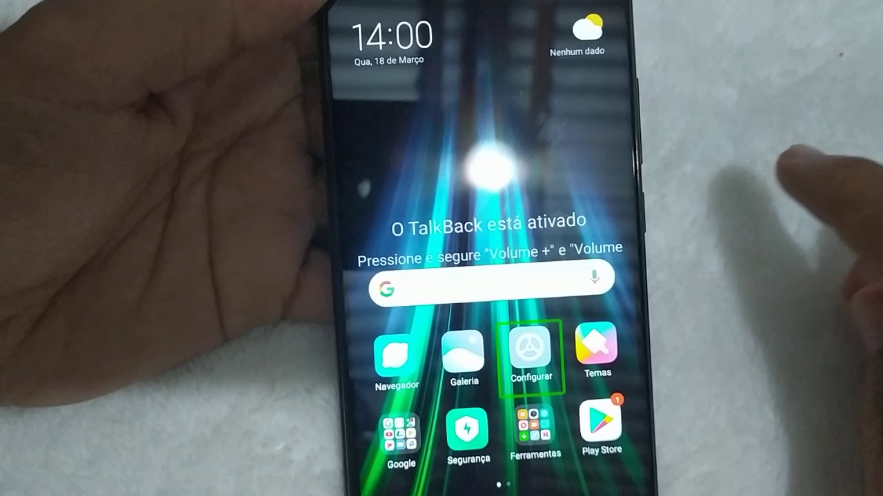 XIAOMI COMO DESATIVAR O TALKBACK DO SEU NOTE 8 YouTube