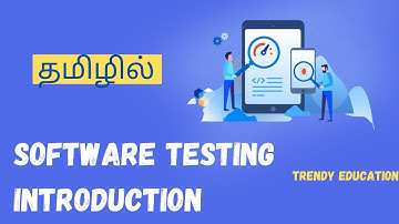 Software Testing in Tamil|  software testing