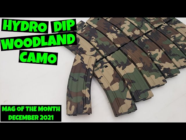 M81 Woodland Army Camo Hydro Dip 