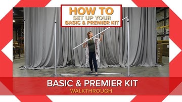 Basic and Premier Kit - Pipe and Drape Tutorial | Canwil textiles
