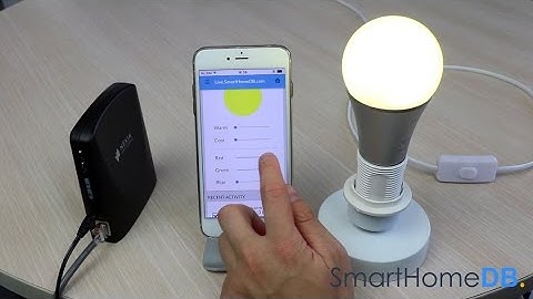 HOW-TO: Pair and Connect your Nexia Bridge with an Aeotec Color Bulb