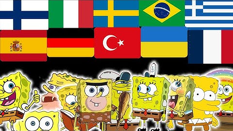 Spongebob in 20 different languages part 4