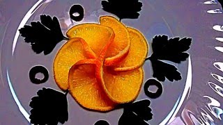 Украшения из лимона! Decoration of lemon! Украшения из фруктов! Decoration of fruits!(Украшения из салфеток! Веер! Decoration of serviette! https://youtu.be/mzGQcztDmms Украшения из лимона! Decoration of lemon!, 2015-12-21T04:29:57.000Z)
