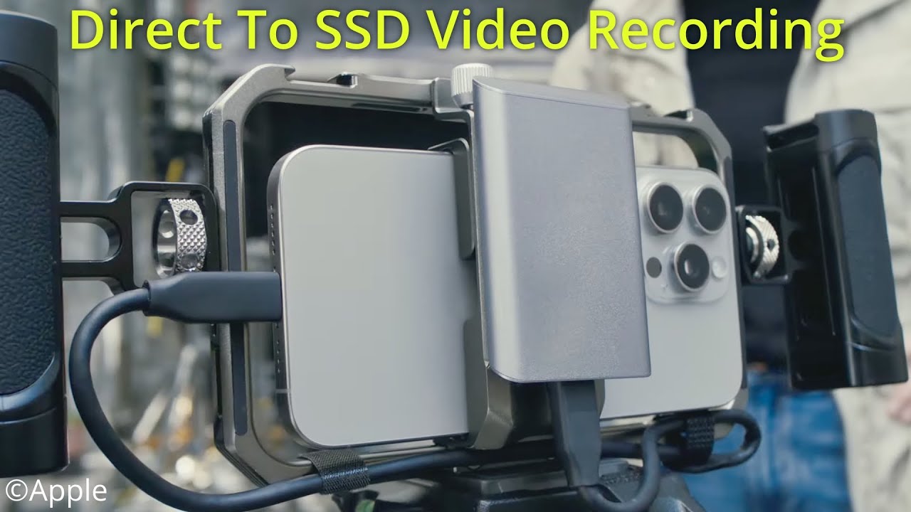 How to build an iPhone 15 Pro 4K60 ProRes video rig