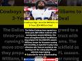 Big Move in Dallas! Cowboys Lock in Javonte Williams with $24M Deal 🔥🏈 #shorts #news #today #trend