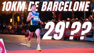 10km de Barcelone - OBJECTIF FAIRE MOINS DE 30min et GAGNER LA COURSE 🤩