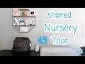 BABY BOY NURSERY TOUR + ORGANIZATION || SHARED ROOMS ♡