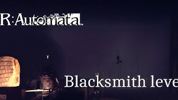 🎮Nier Automata #Blacksmith to upgrade weapons to level 4