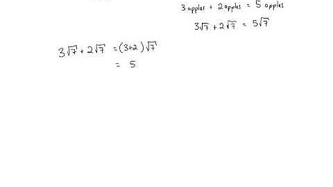 Combining Like Radicals - Problem 1
