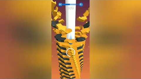 Stack Ball Level 80 | Blast Through Platforms | A4 Tech Live