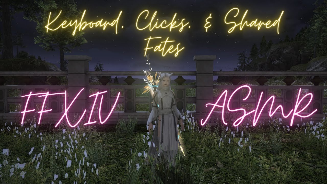Doing Fates In Labyrinthos FFXIV ASMR Keyboard Mouse Clicky 