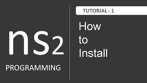 How to install NS2 on Ubuntu using Terminal : NS2 Tutorial # 1
