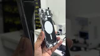 iPhone 14 Pro Max came for original back glass replacement. Laser separation done safely