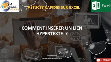 Astuces rapides sur Excel : Comment insérer un lien hypertexte ?