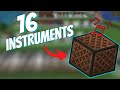 Make Music in Minecraft! All Note Block Instruments