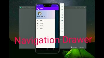 Android studio tutorial Develop a Navigation Drawer activity | Codoryx