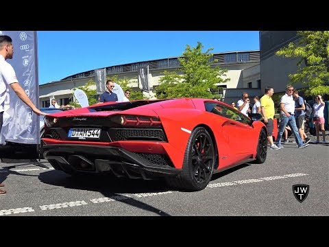 Stunning Red 2018 Lamborghini Aventador S! Detailed Looks & Exhaust SOUNDS!