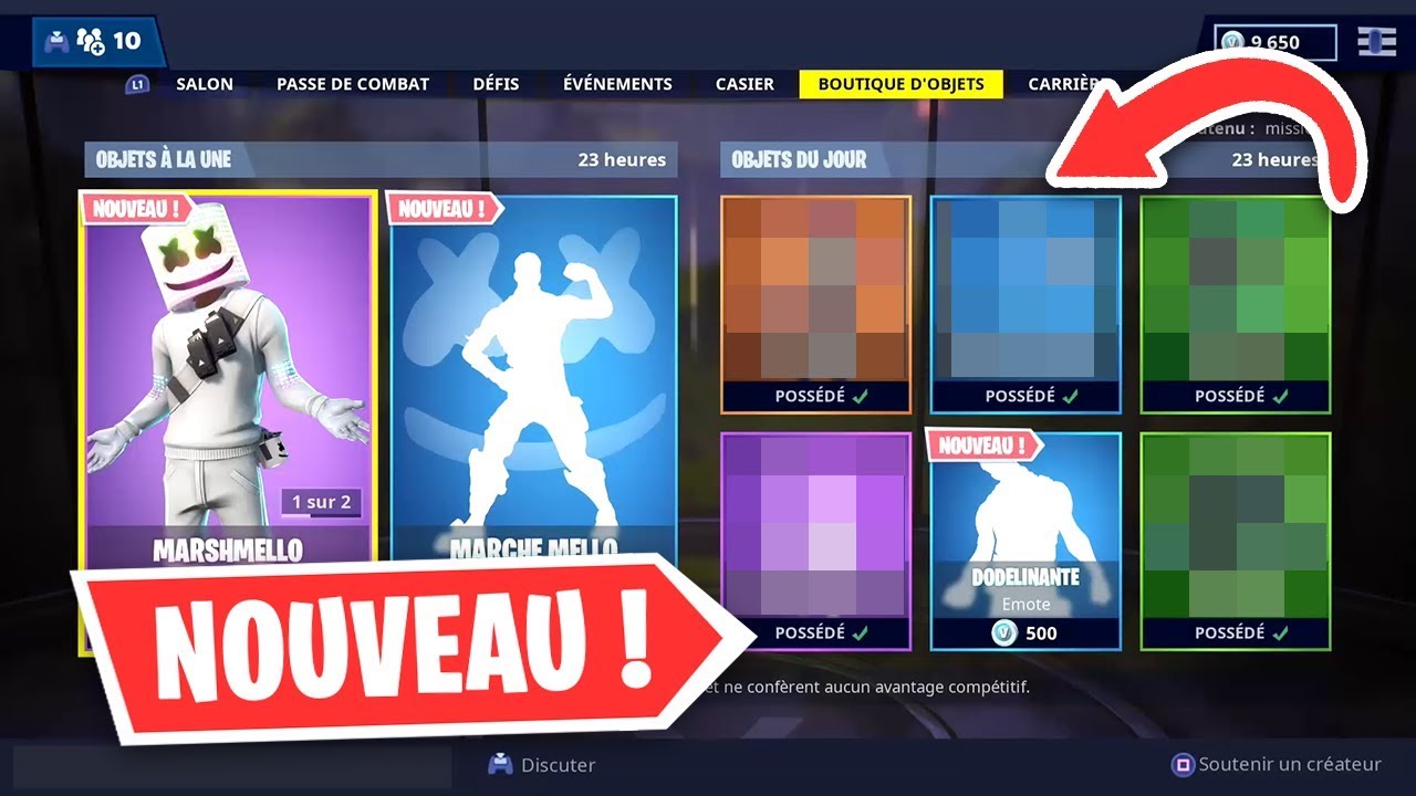 Skin Marshmello Boutique Fortnite Du 1 Fevrier 2019 Item Shop - boutique fortnite du 1 fevrier 2019 item shop