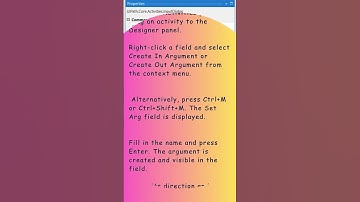What is argument in UiPath | Managing Arguments #shorts #uipath #interviewquestions