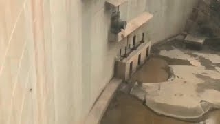 Moment of Full Dam Gate Opening in Saudi, Najran | August 14, 2018