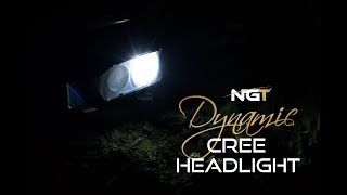 NGT Dynamic Cree Headlight 100/200 Lumenes fejlámpa 1200 mAh videó