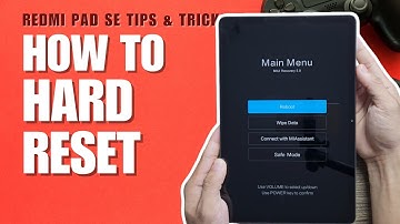 How to Hard Reset Xiaomi Redmi Pad SE | Removing Password Unlock