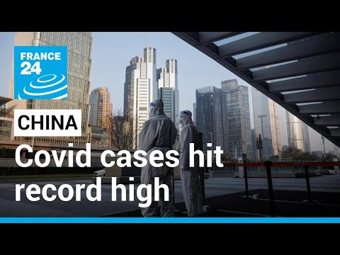China's daily coronavirus cases hit record high • FRANCE 24 English