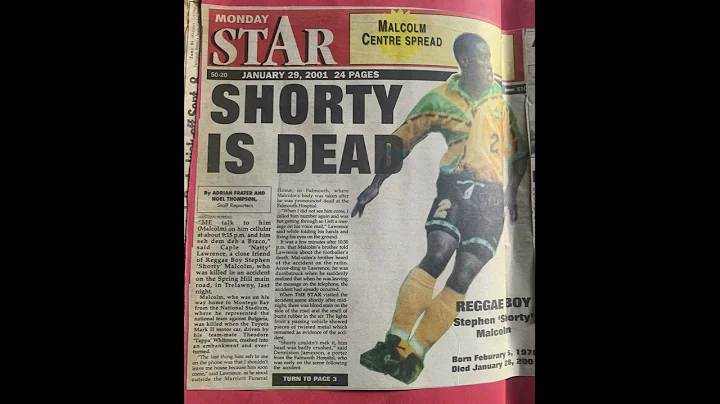 Stephen 'Shorty' Malcolm, the passing of a footbal...