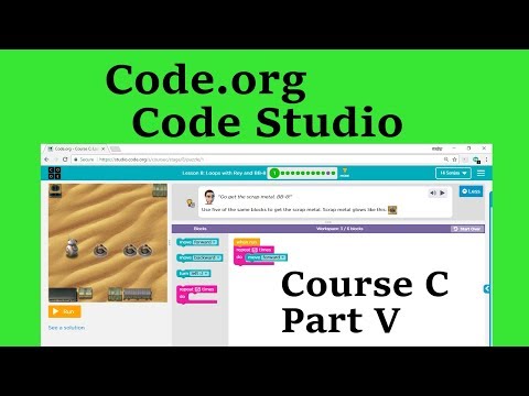 Code Studio Course C Part 5