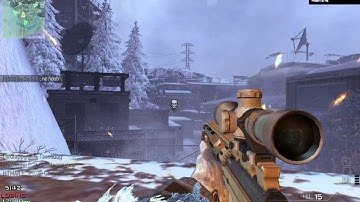 Mw3 NoScope across map outpost