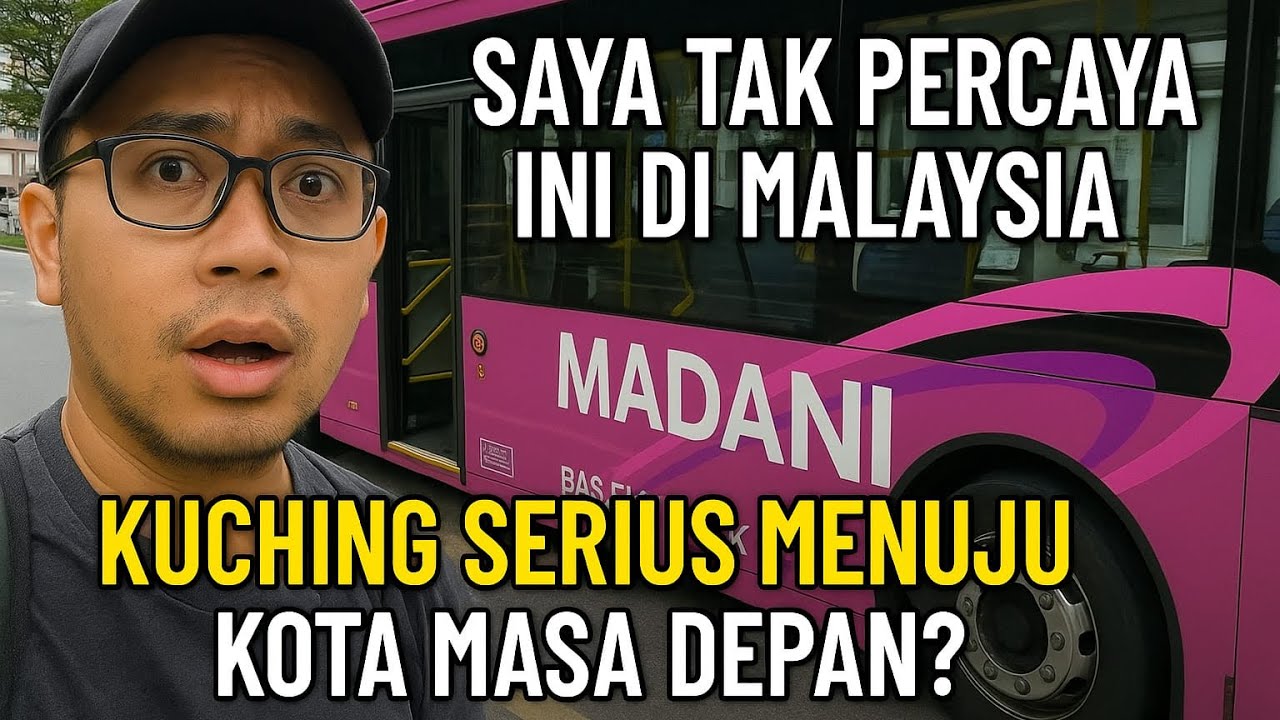 Saya Tak Percaya Ini di Malaysia! Kuching Serius Menuju Kota Masa Depan