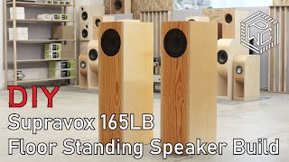 DIY 수프라복스 165LB 플로어 스탠딩 스피커 / Supravox 165LB / Floor Standing Speaker Build