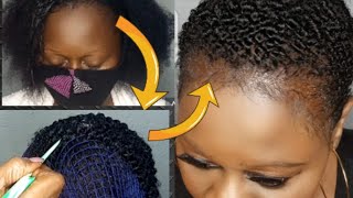 HOW TO MAKE NET CURLS USING EGG WHITE.