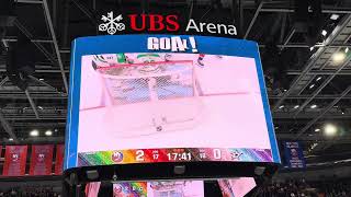New York Islanders goal horn at UBS Arena