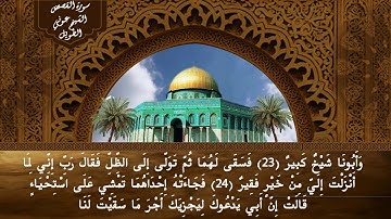 سورة القصص الشيخ عوني الطويل (قراءة تعليمية)