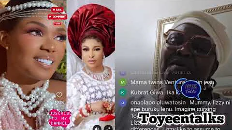 A Speker Ti Ba Actress Iyabo Ojo And Alhaja Lizzy Anjorin. Please Listen To Her