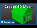 Creating a mesh from a point cloud object  trimble realworks