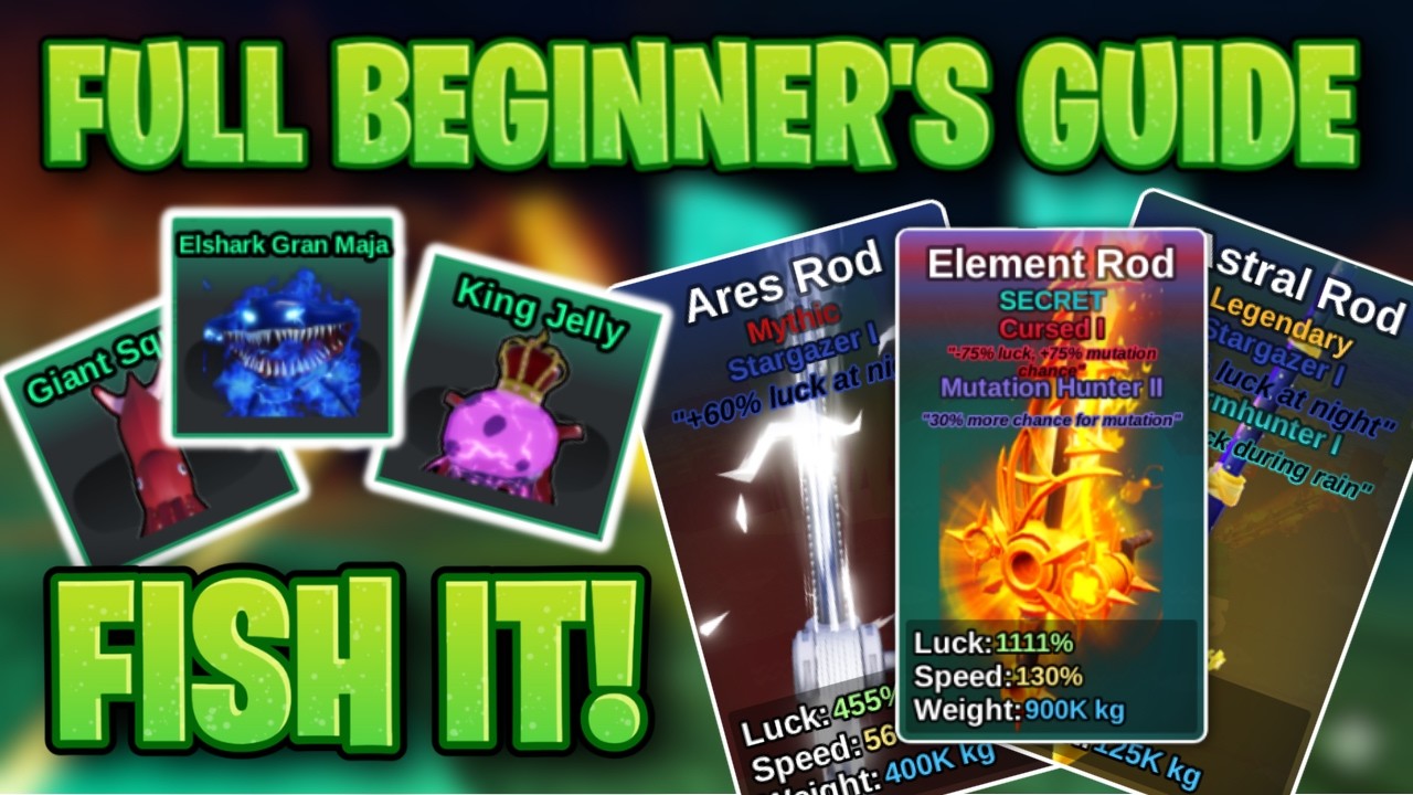FULL BEGINNER'S GUIDE | FISH IT! - YouTube