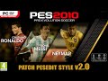 PES 2010 PATCH 2016 - PESEdit Style v2.0 - Review (PC/HD)